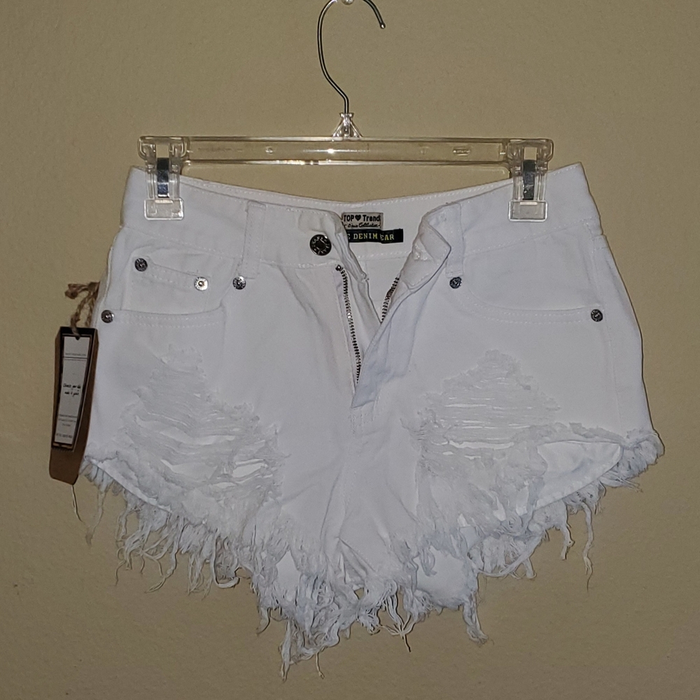 White Summer Shorts